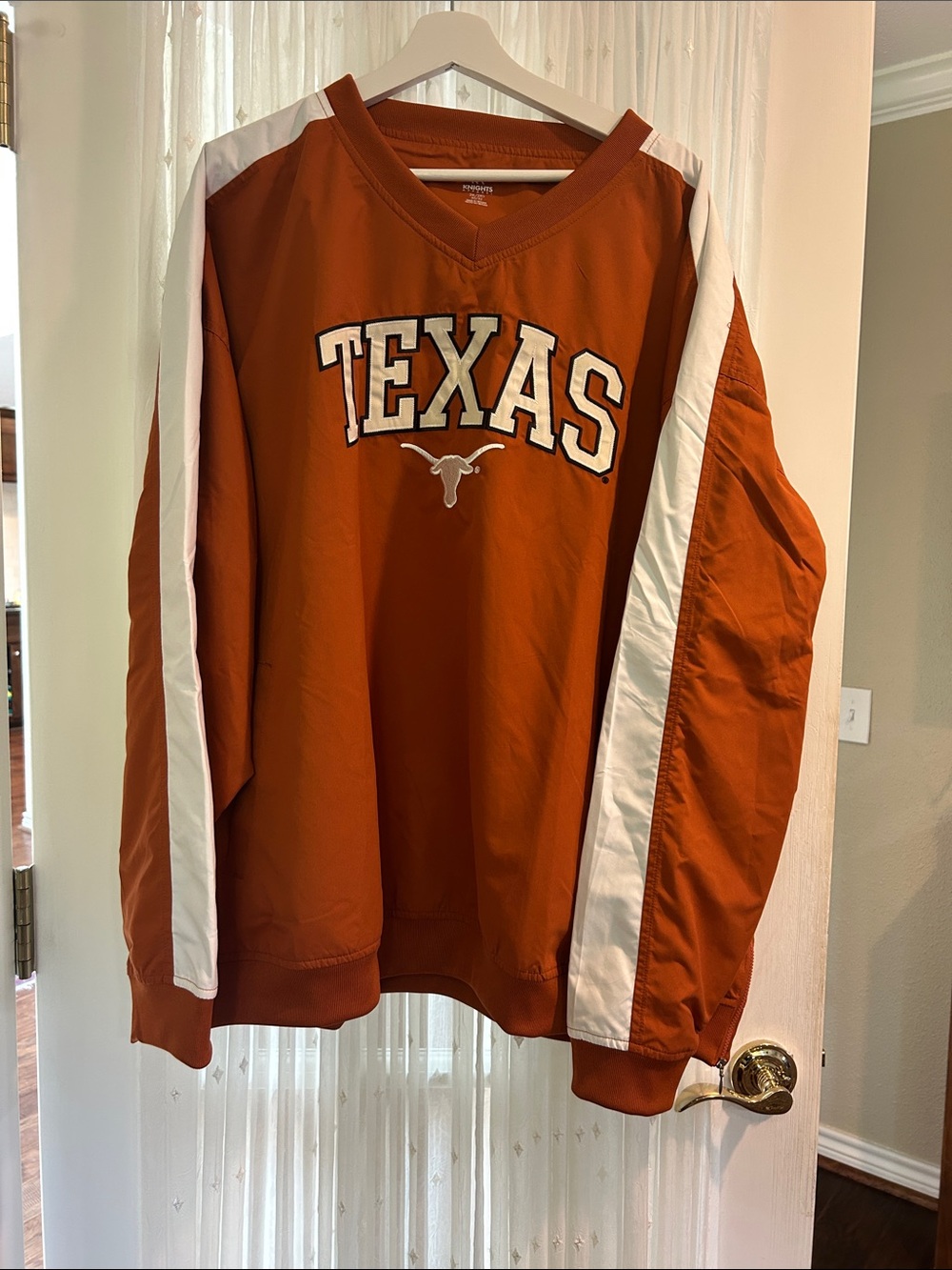 Knights Apparel University of Texas Burnt Orange V-Neck Pullover